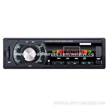 Car MP3 Player with Parking Sensor, Supports FM Radio, 4-channel Output and USB/SD CardNew